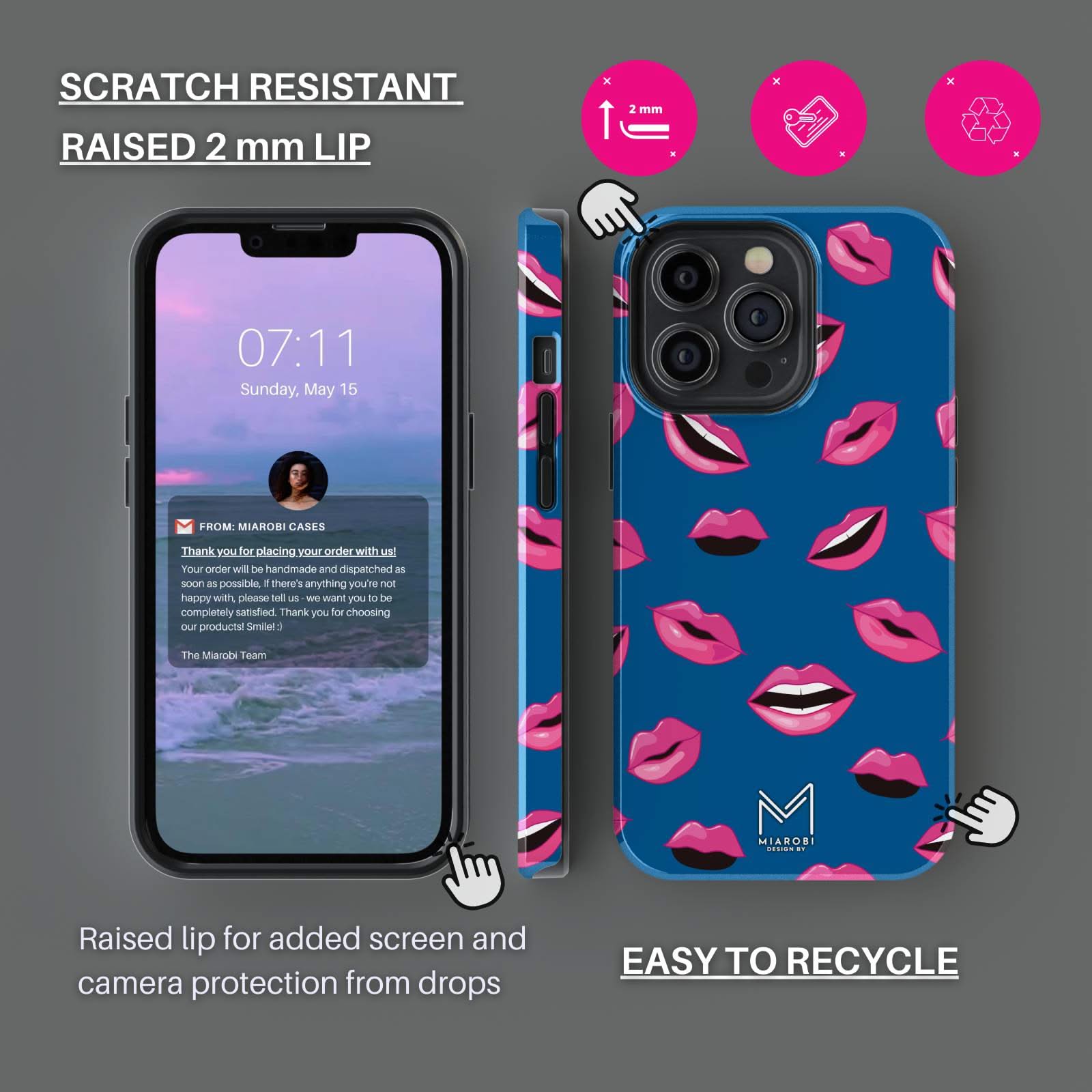 Valentine's Lips Phone Case