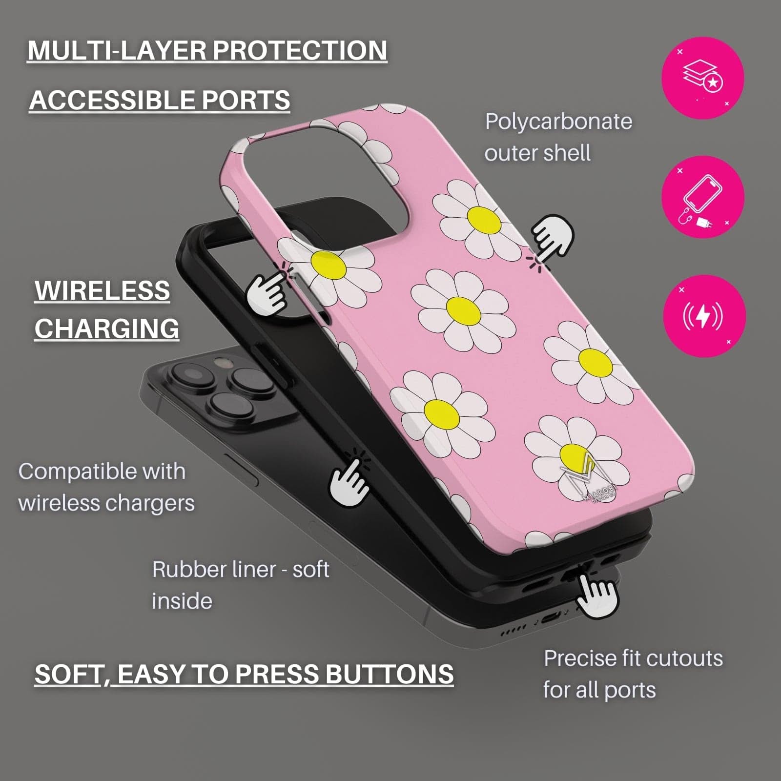 Chamomile Phone Case - Miarobi Design By