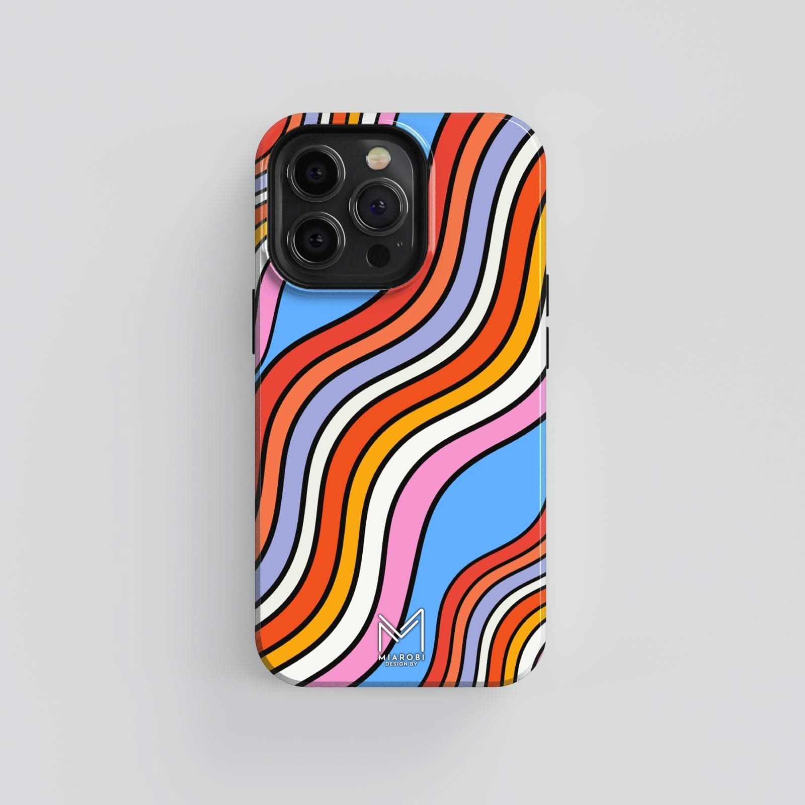 Crazy Mood (Blue) Phone Case - Miarobi Design By