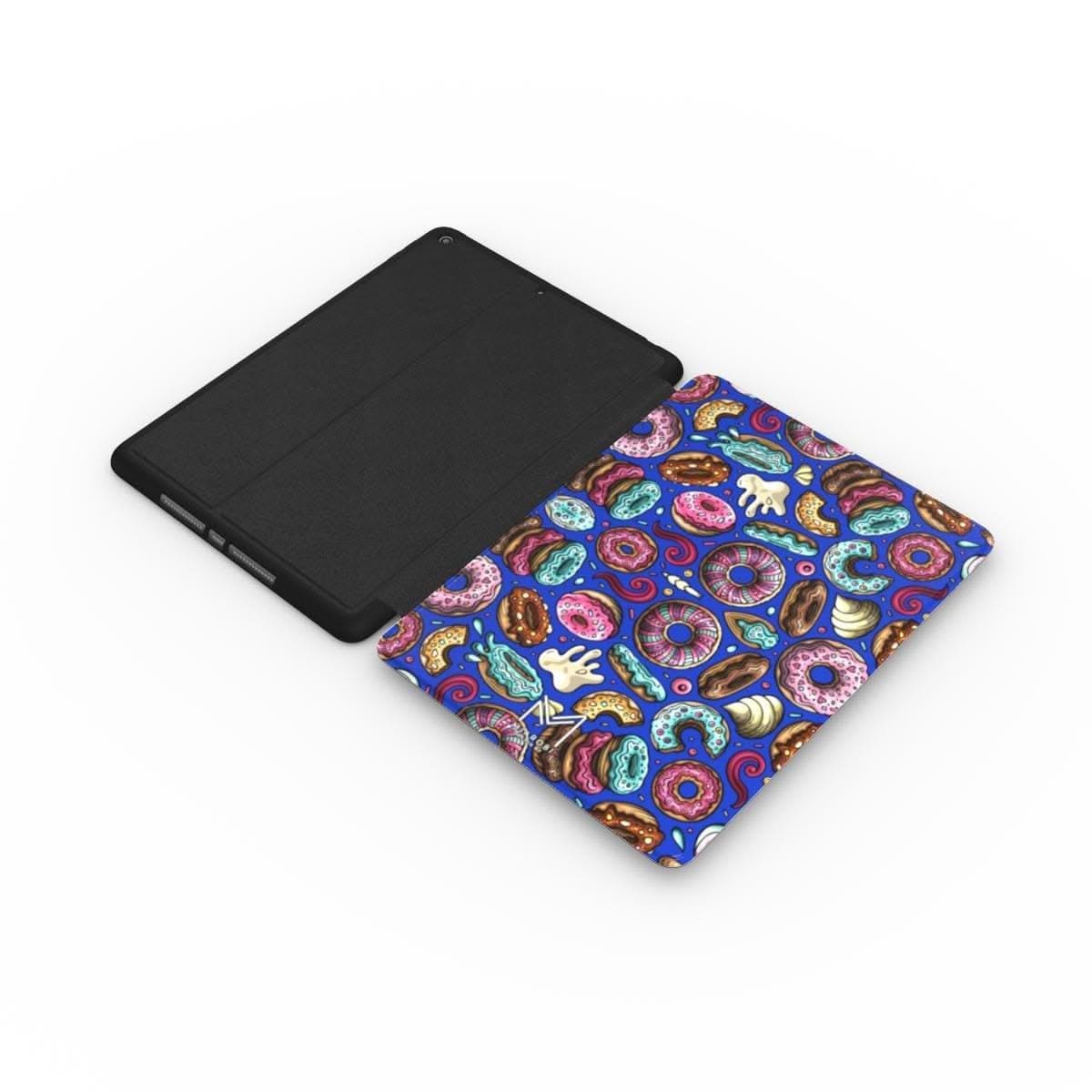 Glazed Craze (Blue) IPad Case - Miarobi Design By