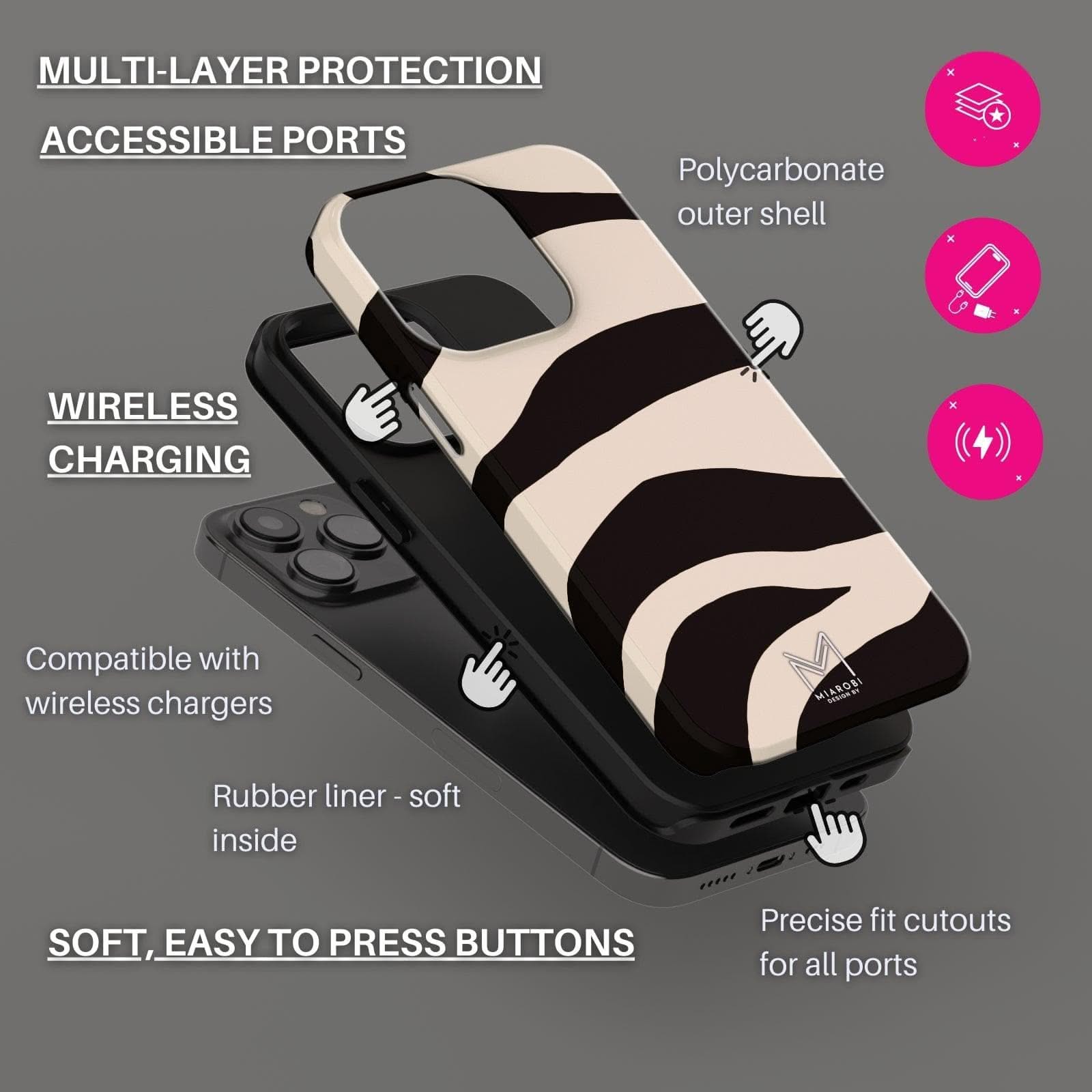 Modern Muse Phone Case - Miarobi Design By