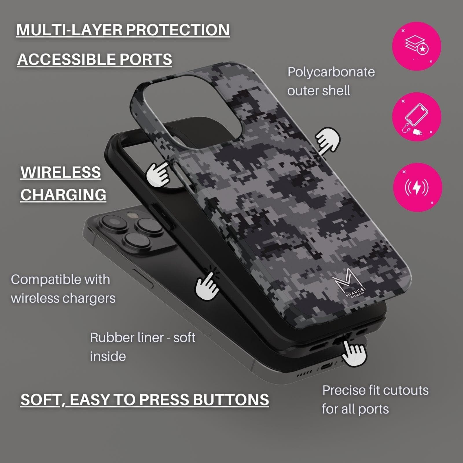 Mystic Camo Phone Case - Miarobi Design By
