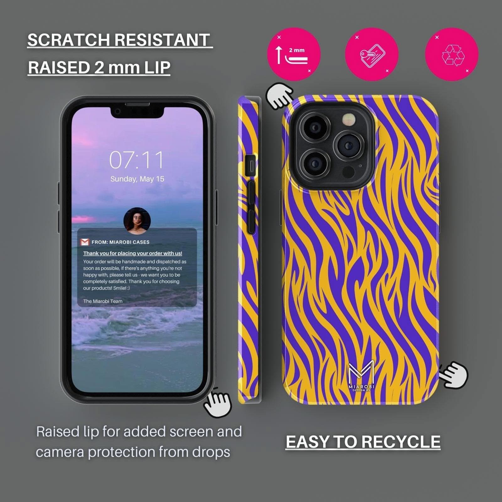 Natures Wonder Vibes Phone Case - Miarobi Design By