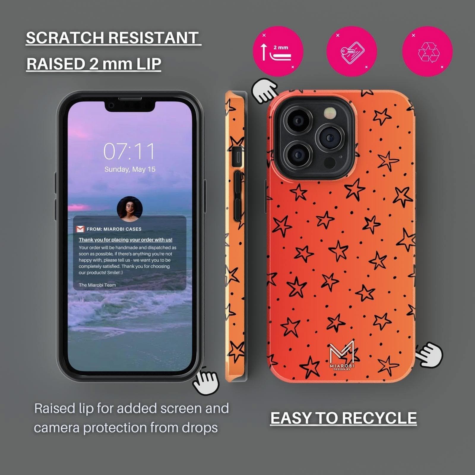 Sunset Stars Phone Case - Miarobi Design By